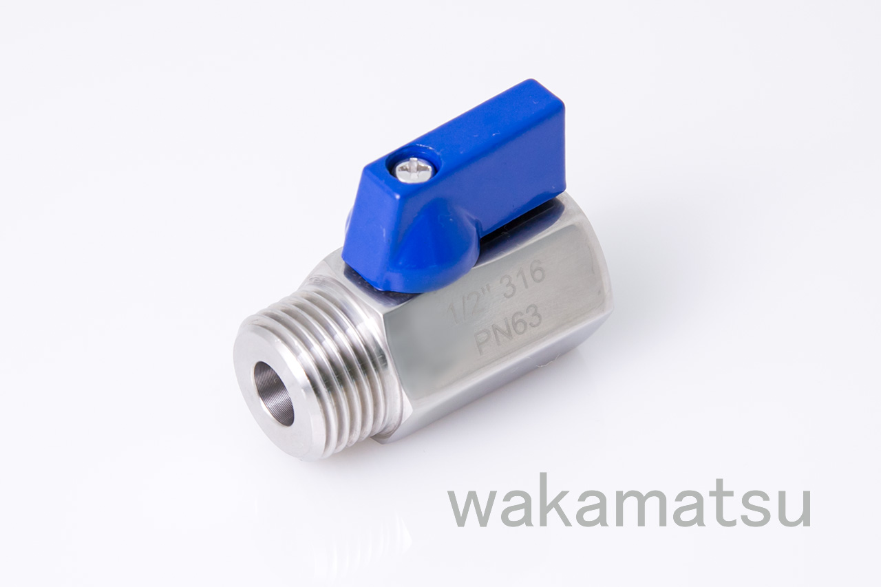 临沂Mini internal and external tooth ball valve wv203