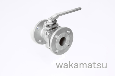 六盘水Two piece flange ball valve wv301