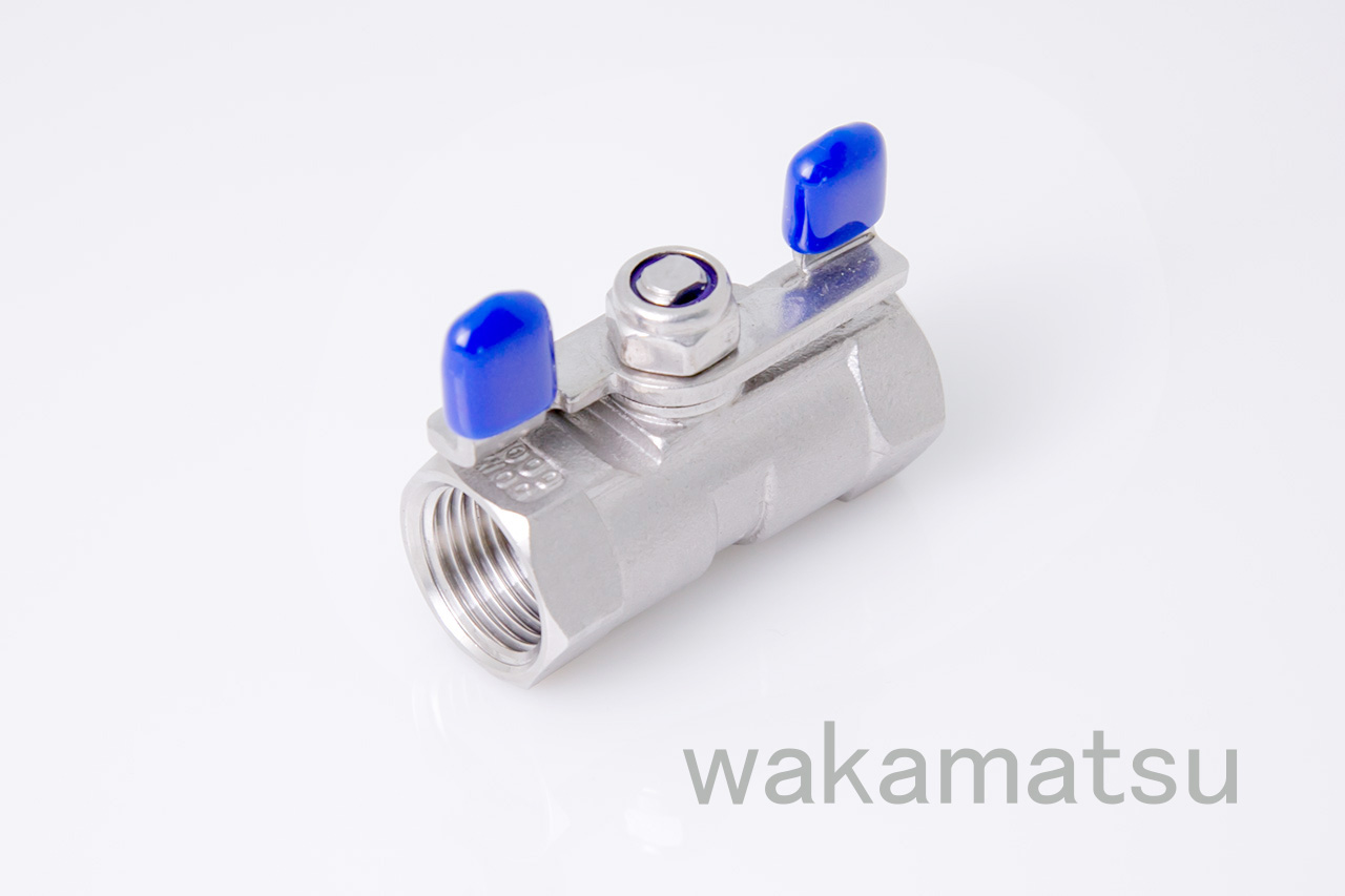 临沂One piece butterfly handle ball valve wv101b