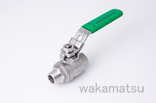 毕节Two piece internal and external tooth ball valve wv102m